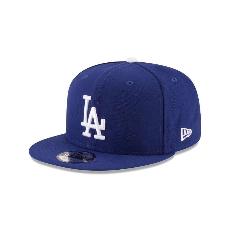 New Era Dodgers Basic 9FIFTY Snapback in Cream