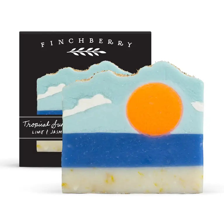 Tropical Sunshine Vegan-Friendly Gluten-Free Boxed Soap