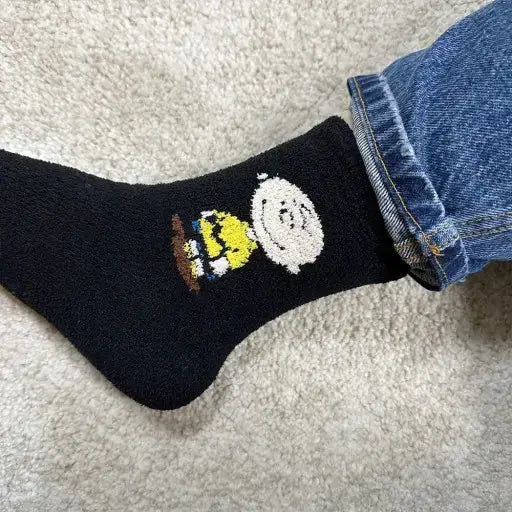Snoopy COZY - White Snoopy with Logo