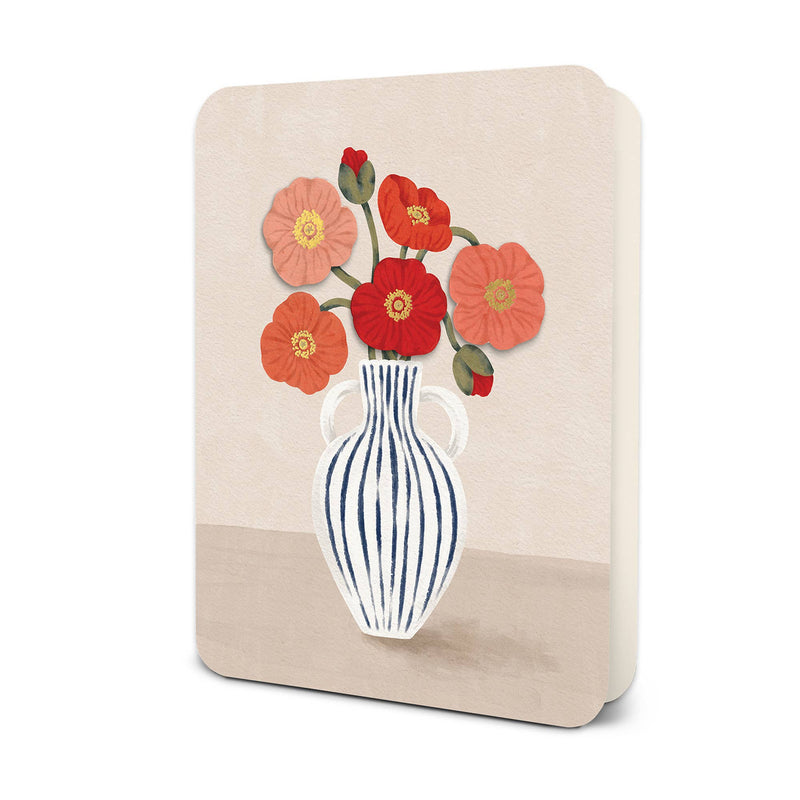 Floral Cantata Deluxe Greeting Card