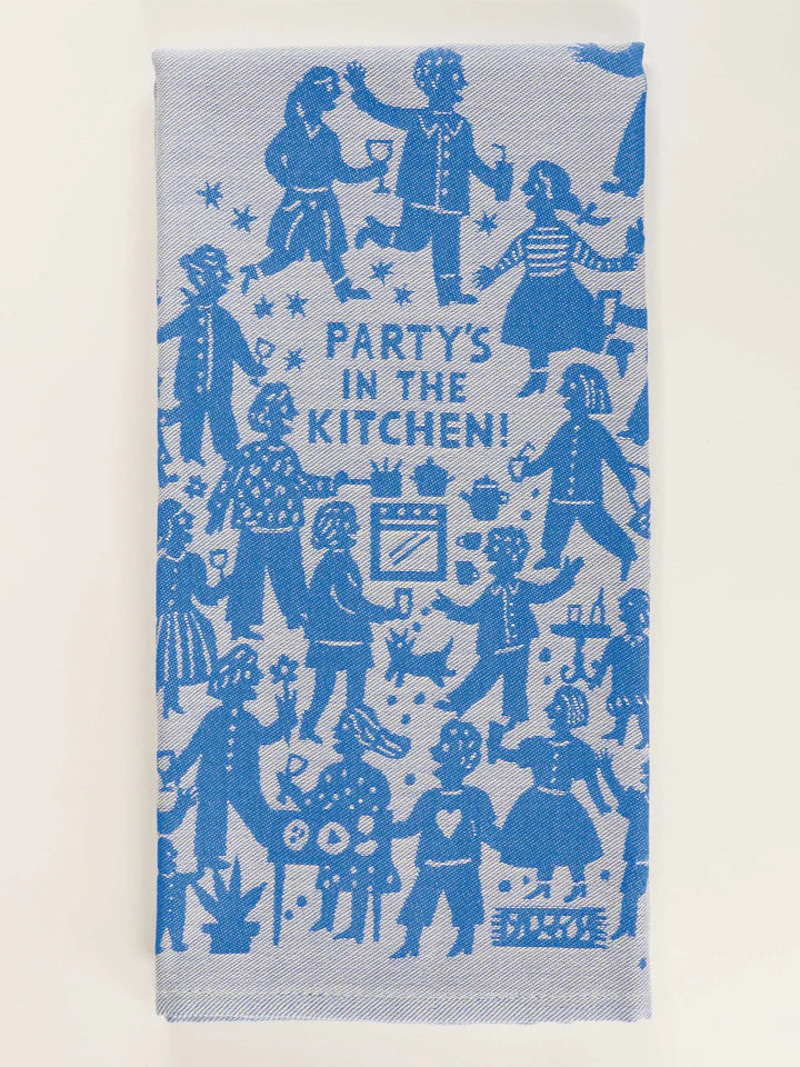 Party In The Kitchen Dish Towel