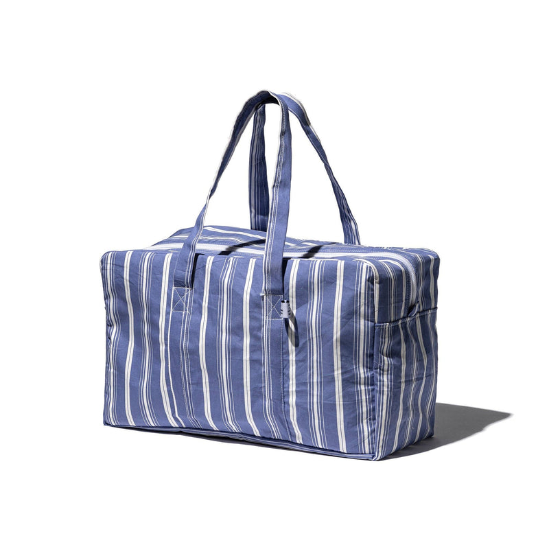 Shirt Fabric School Bag: Stripe A