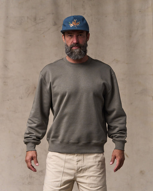 Filson Northwest Crewneck Sweatshirt in Hawk Brown