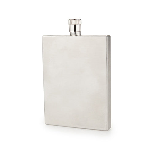 Harrison Polished Stainless Steel Slim Flask - LOCAL FIXTURE
