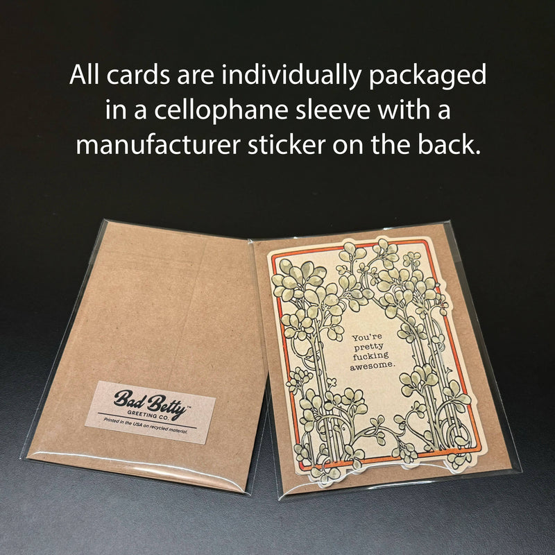 Sarcastic Relationship Anniversary Card - Settled For Me