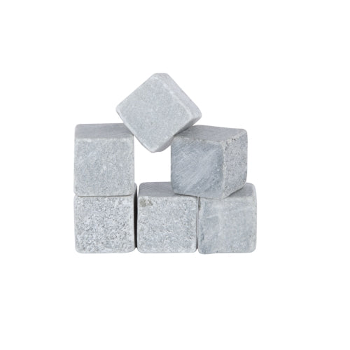 Glacier Rocks® Small Soapstone Whiskey Cubes | Set of 6 - LOCAL FIXTURE