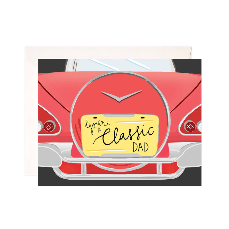 Classic Dad Greeting Card - Punny Father's Day Card