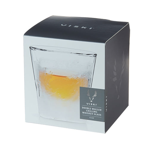 Glacier Double Walled Chilling Whiskey Glass w/ Cooling Gel - LOCAL FIXTURE