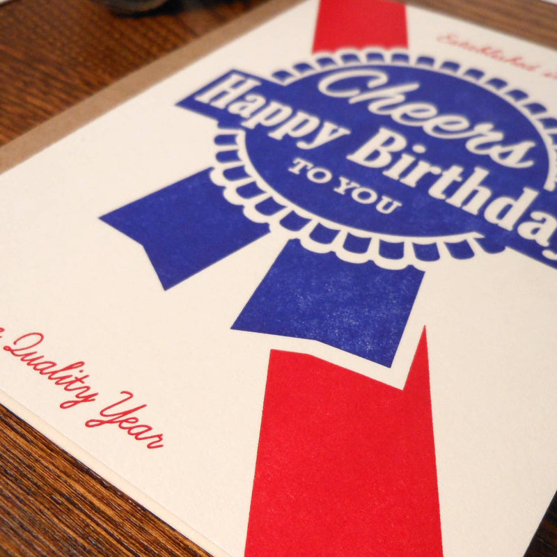Blue Ribbon Birthday: A2 4.25" x 5.5"