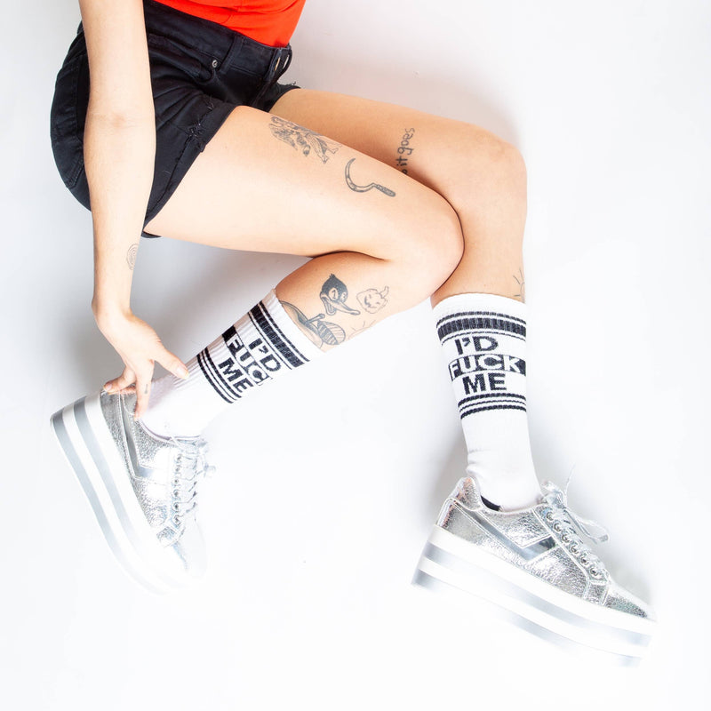 I'd Fuck Me Gym Crew Socks