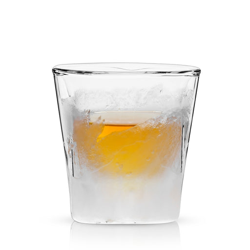 Glacier Double Walled Chilling Whiskey Glass w/ Cooling Gel - LOCAL FIXTURE