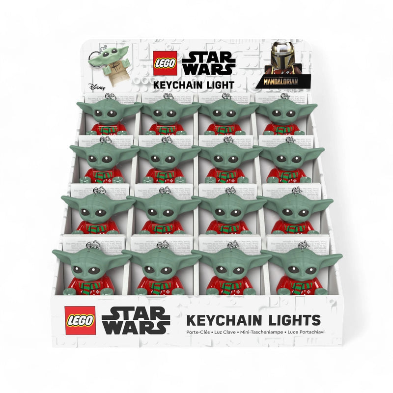 Lego Star Wars Holiday Sweater Grogu Led Keychain