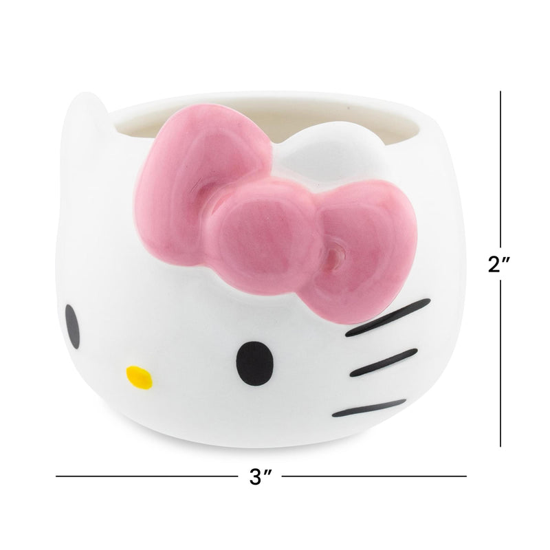 Hello Kitty Kitty Face Pink 3.5oz Sculpted Cup