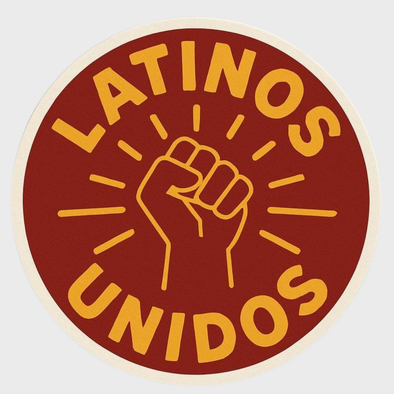 Latinos Unidos Sticker