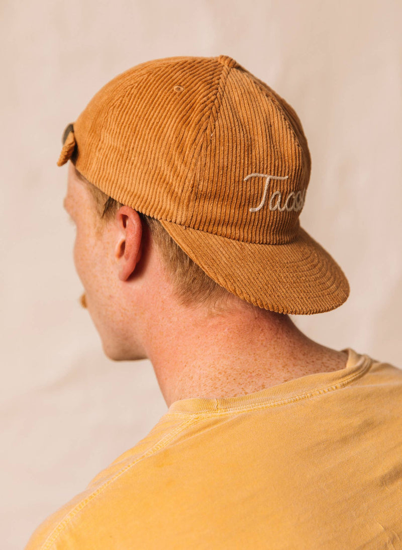 Tacos Chainstitch Rust Corduroy Hat, Western