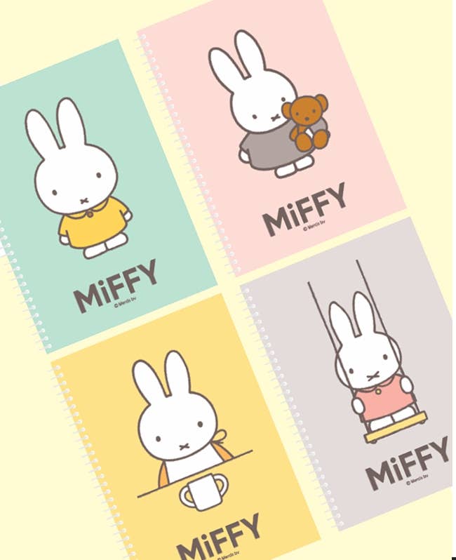 Miffy Spring Line Note Book Journal Planner