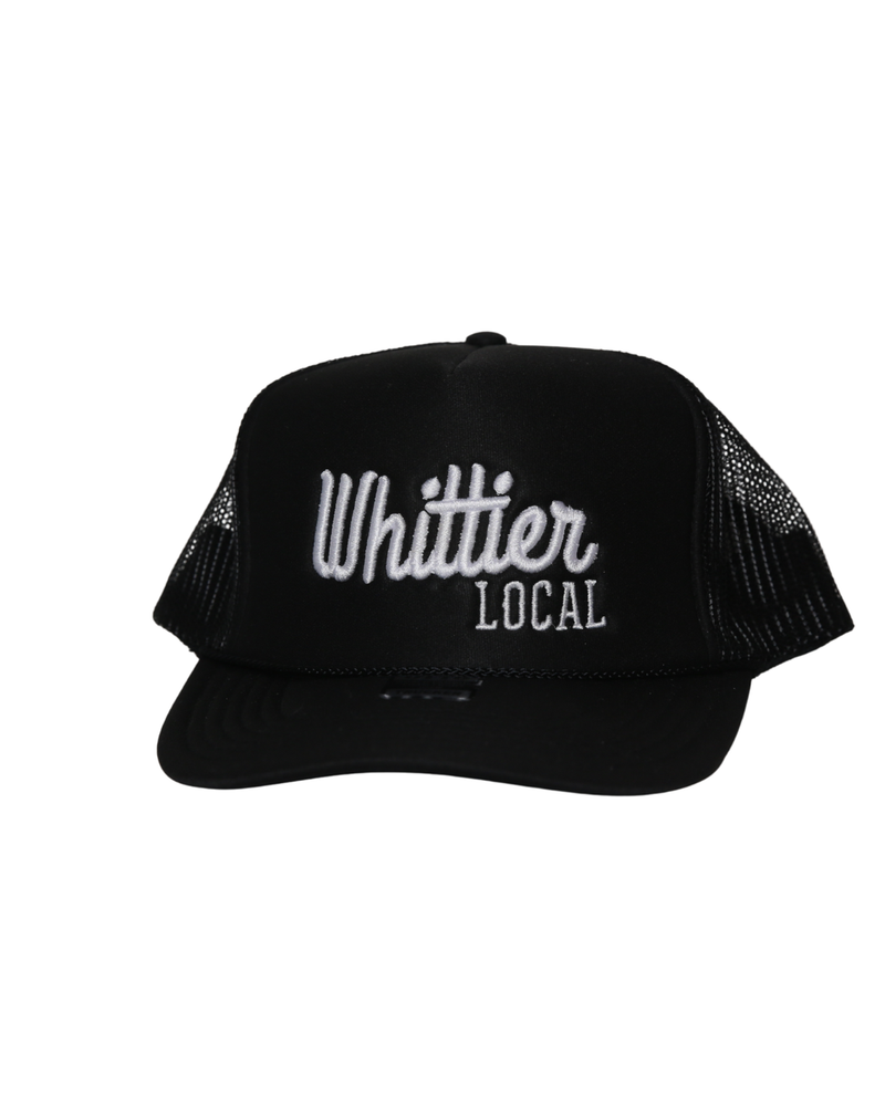 Whittier Local A-Frame Rope Trucker Embroidered Hat
