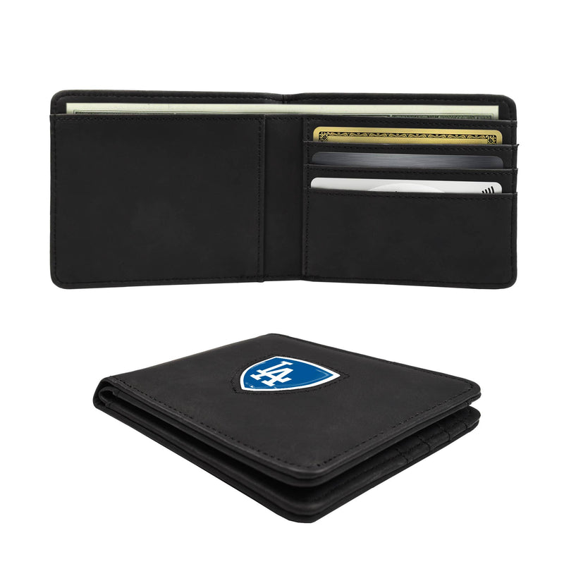 MLB Los Angeles Dodgers Shield Wallet: Black