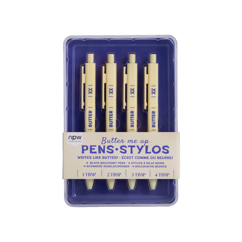 Butter Pens 4 Pack