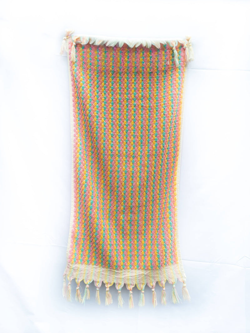 Terry Hand Towel |Turkish Cotton |Super Soft | Oversized: Rainbow