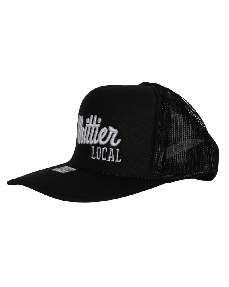 Whittier Local A-Frame Rope Trucker Embroidered Hat