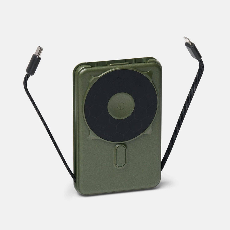 Ridge Power Bank - 10k mAh - Matte Olive: Matte Olive
