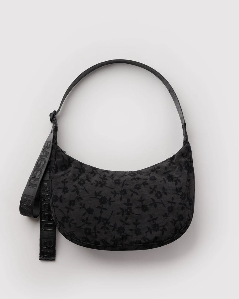 Medium Nylon Crescent Bag | Fall 2026
