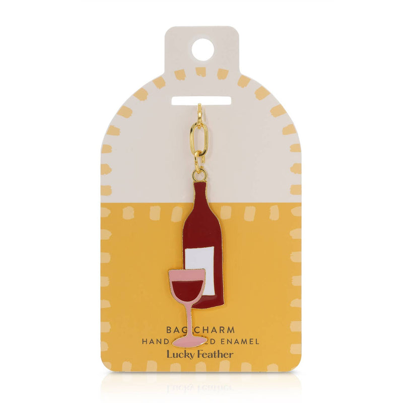 Enamel Bag Charm