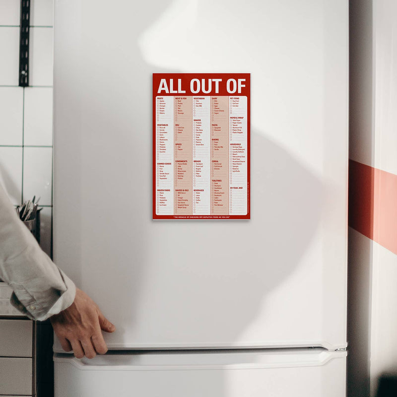 All Out Of Pad® with Magnet (Red / Original)