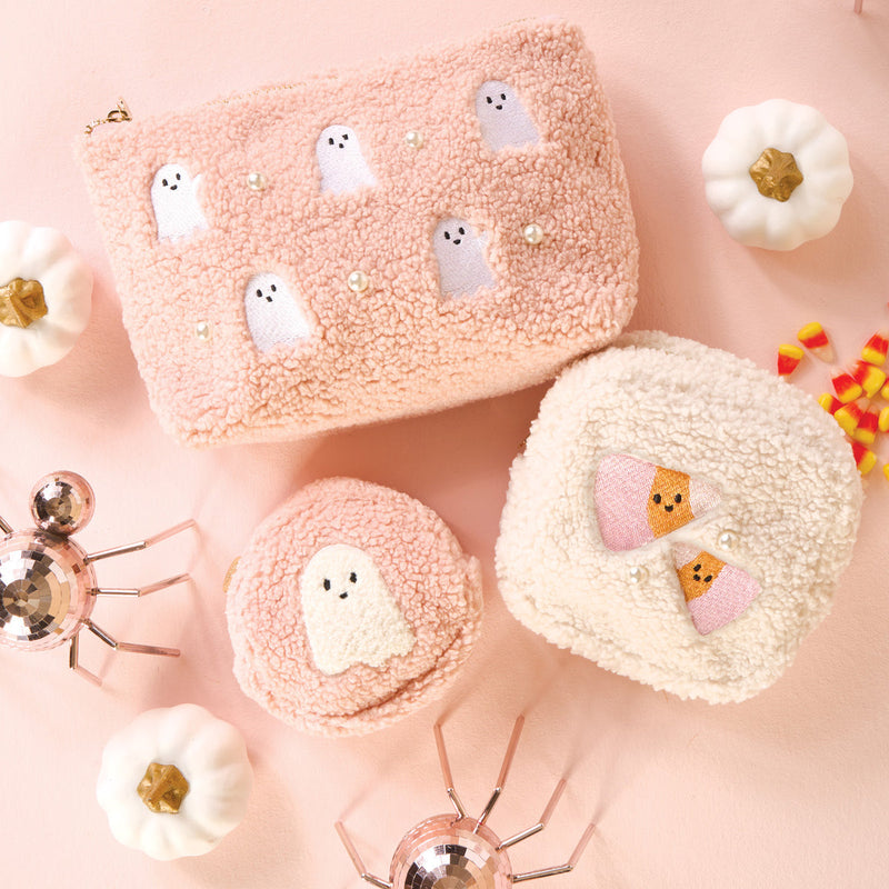 Teddy Pouch-Square Candy Corn Cuties