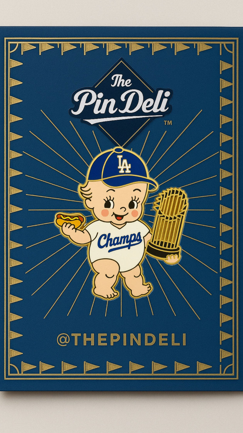 Kewpie World Series Pin