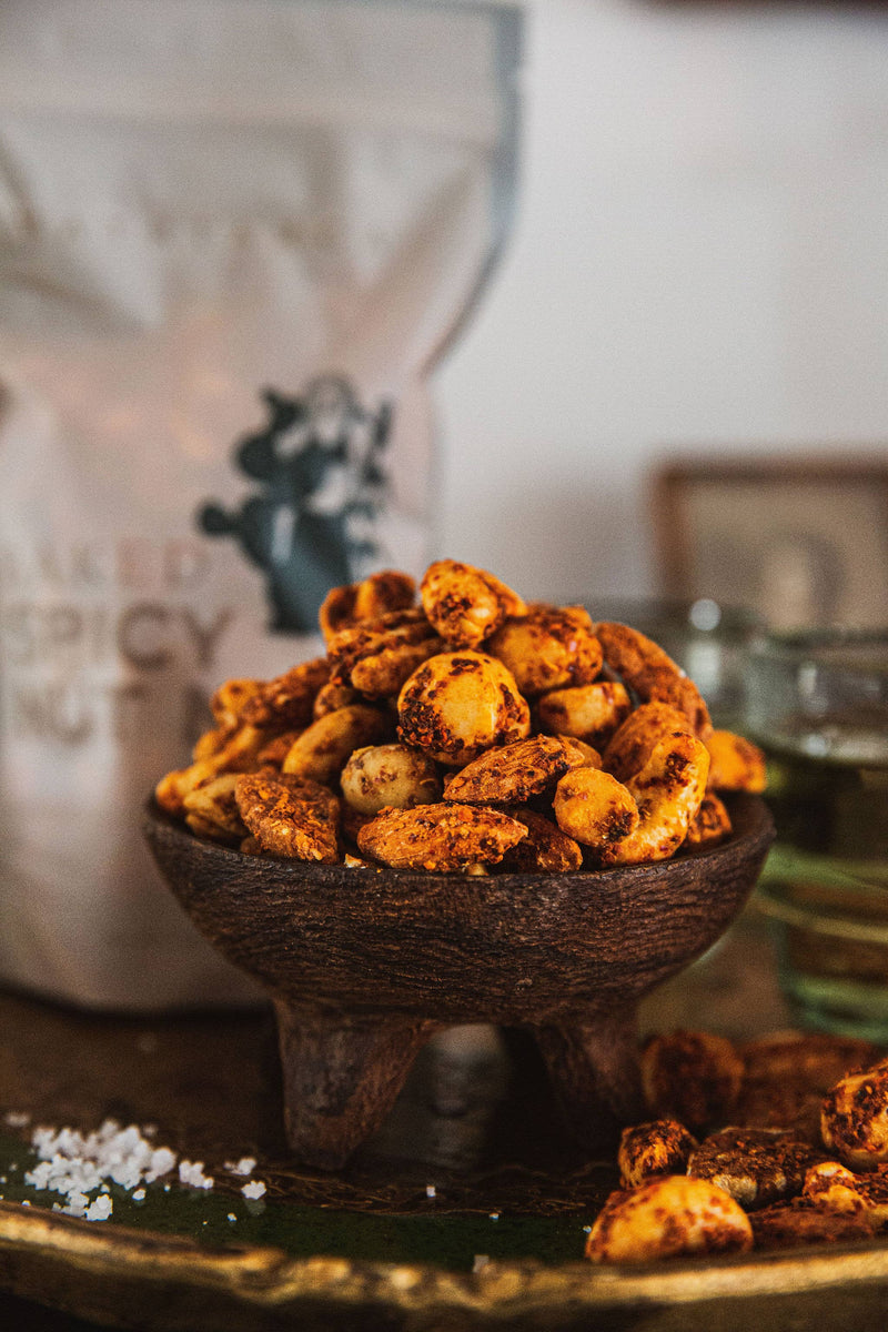 Baked Spicy Nut Mix