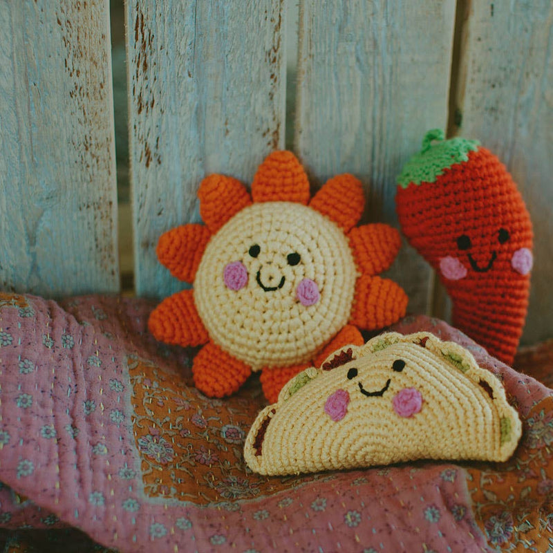 Pretend Play Food Rattle - Taco