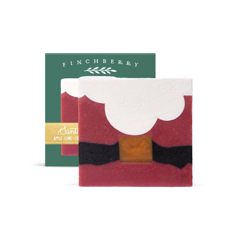 Santa Stocking Stuffer Vegan-Friendly Holiday Boxed Soap