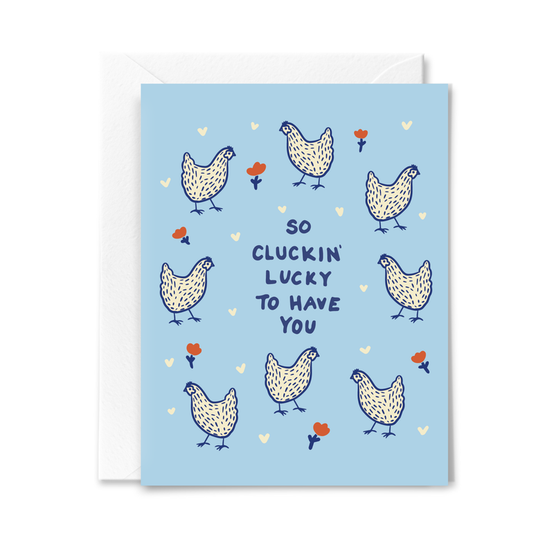 Cluckin' Lucky Card