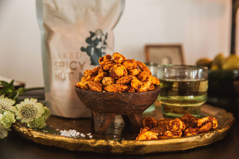 Baked Spicy Nut Mix