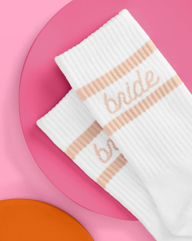 Bride Tube Socks | Bachelorette, Wedding, Cozy, Favor