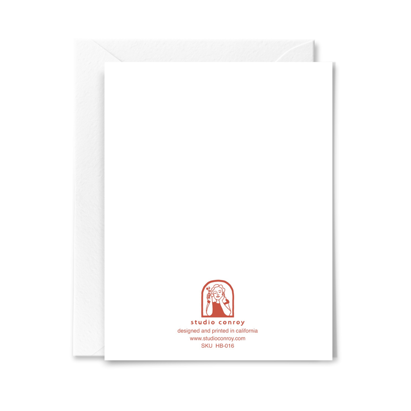 Spaghetti Birthday Card