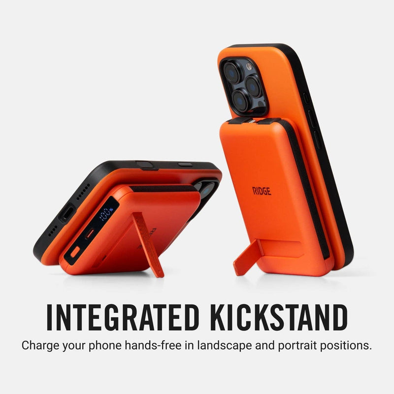 Ridge Power Bank - 10k mAh - Basecamp Orange: Basecamp Orange