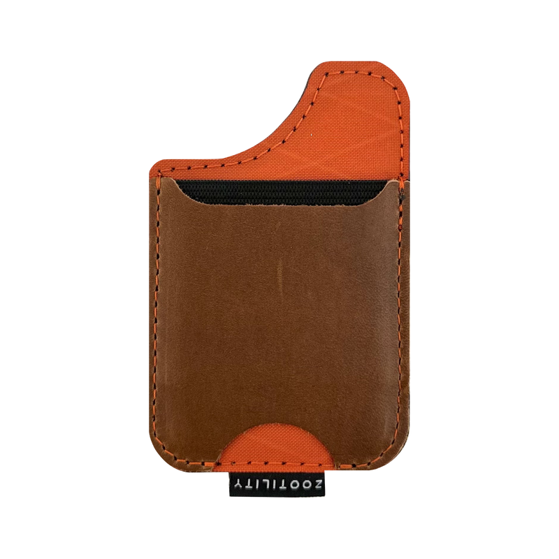 Magnetic Phone Leather Wallet: Black