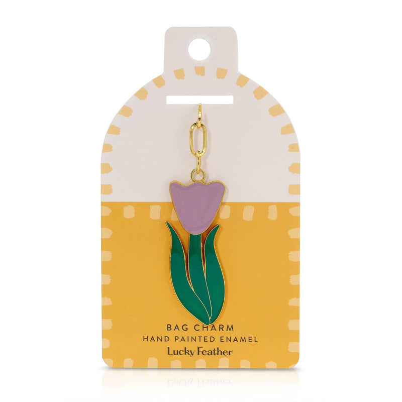 Enamel Bag Charm