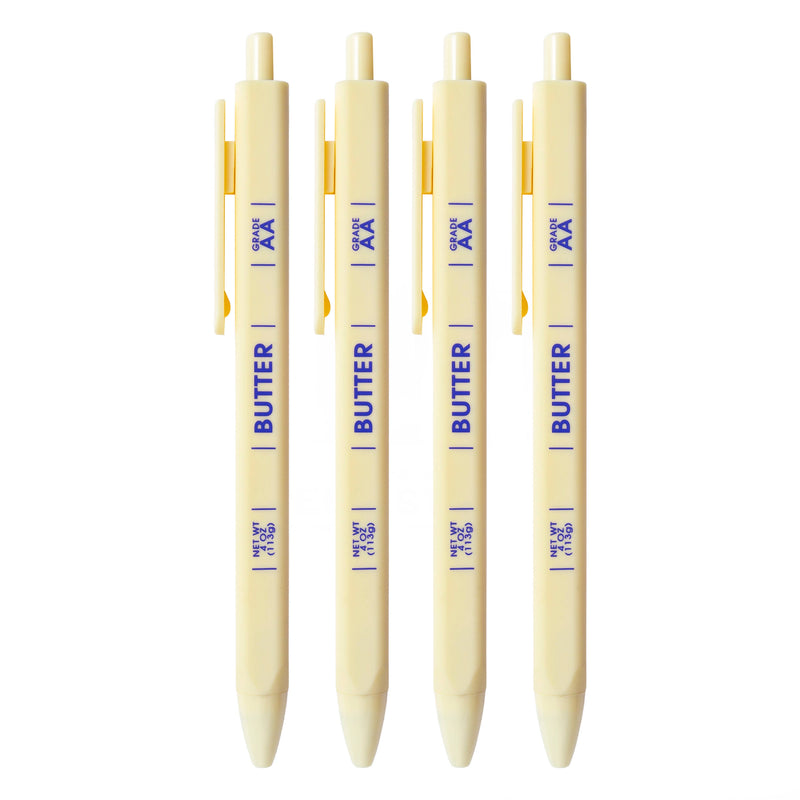 Butter Pens 4 Pack