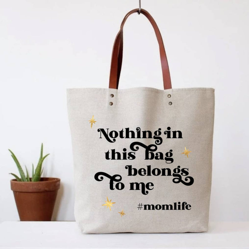 Hashtag Mom Life Tote Bag