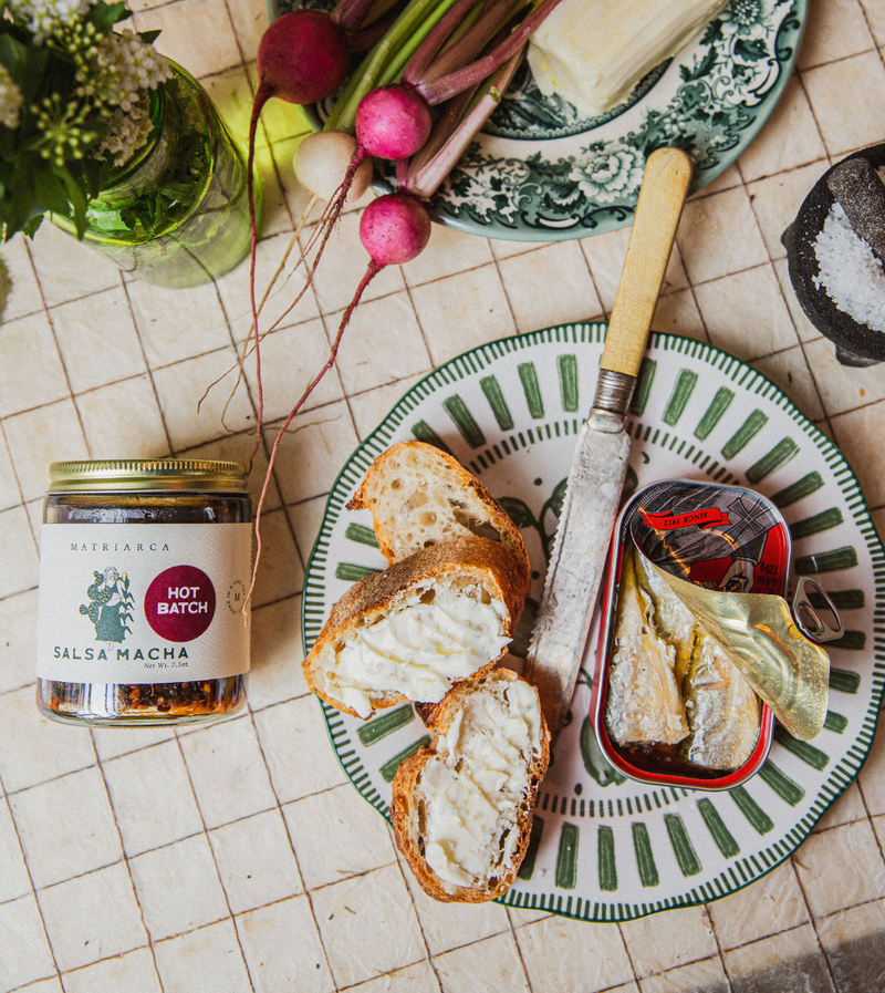 Salsa Macha Hot Batch with Pistachios & Morita Chiles