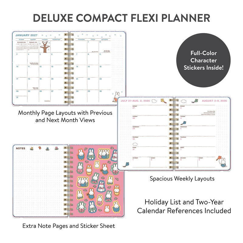 2027 Miffy A Year in Color Deluxe Planner