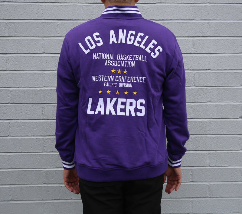 New Era Los Angeles Lakers Mens Thropre Quarter Zip