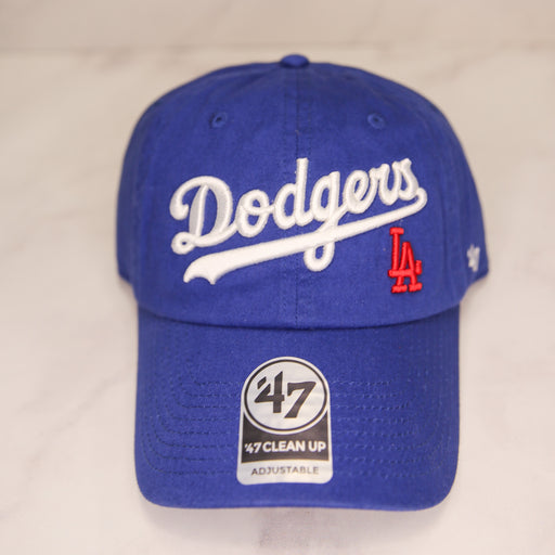 '47 Brand Los Angeles Dodgers Clean Up Hat | Royal Script - LOCAL FIXTURE