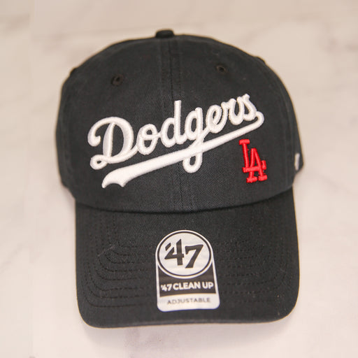 '47 Brand Los Angeles Dodgers Clean Up Hat | Black Script - LOCAL FIXTURE