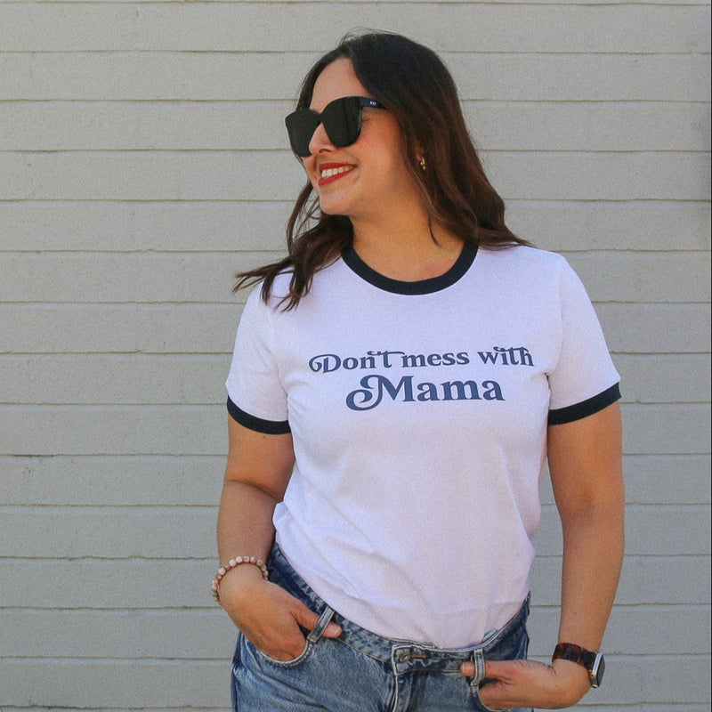 Don't Mess With Mama Ringer Tee | HMC