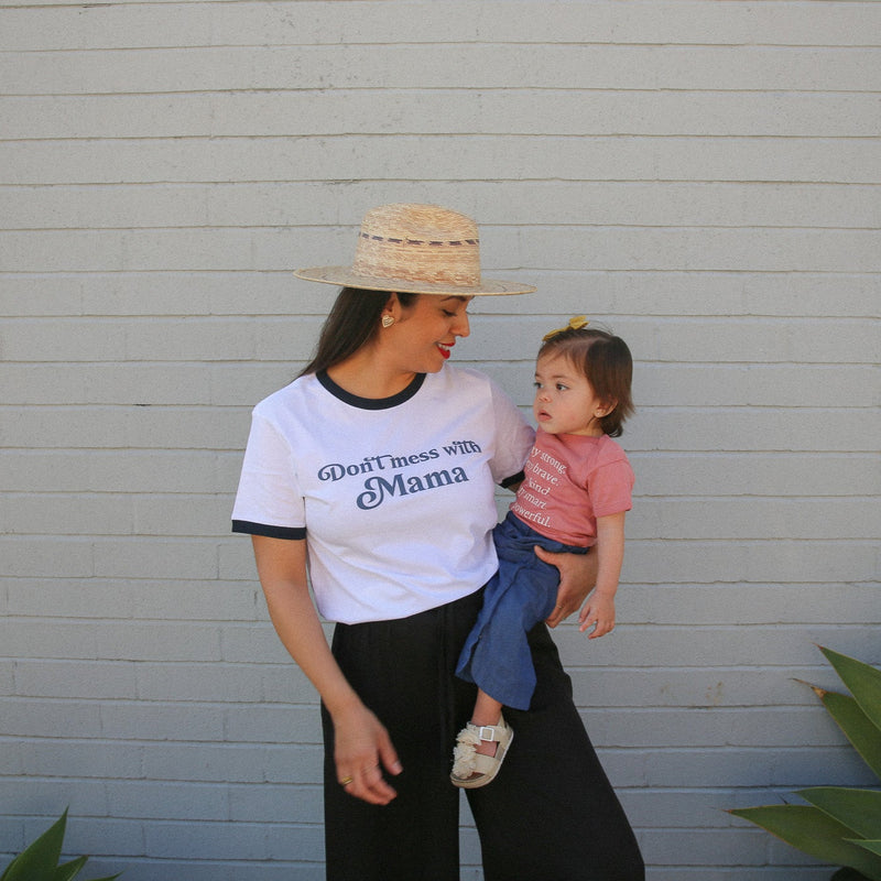 Don't Mess With Mama Ringer Tee | HMC